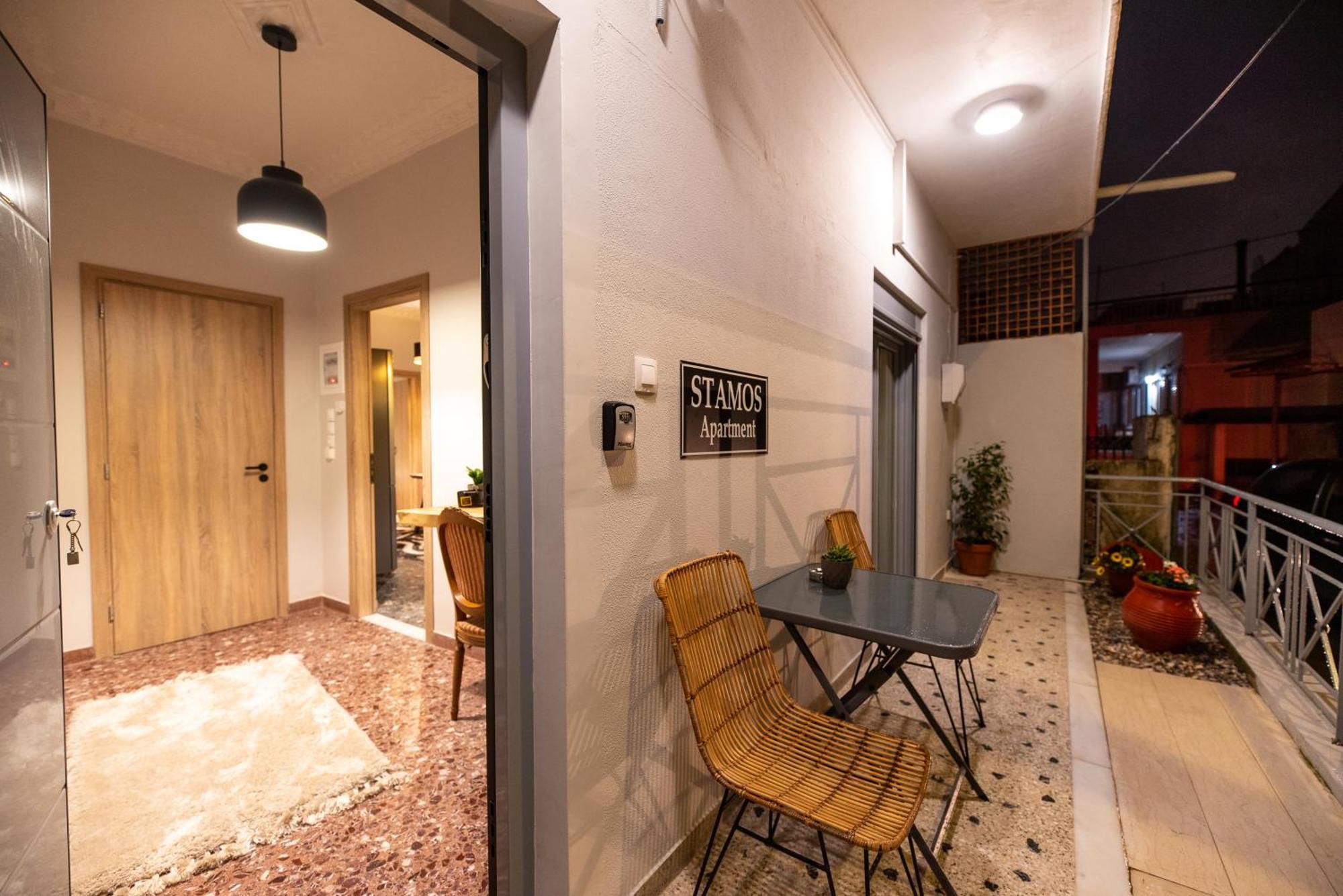 Stamos Apartment Airport Спата Екстер'єр фото